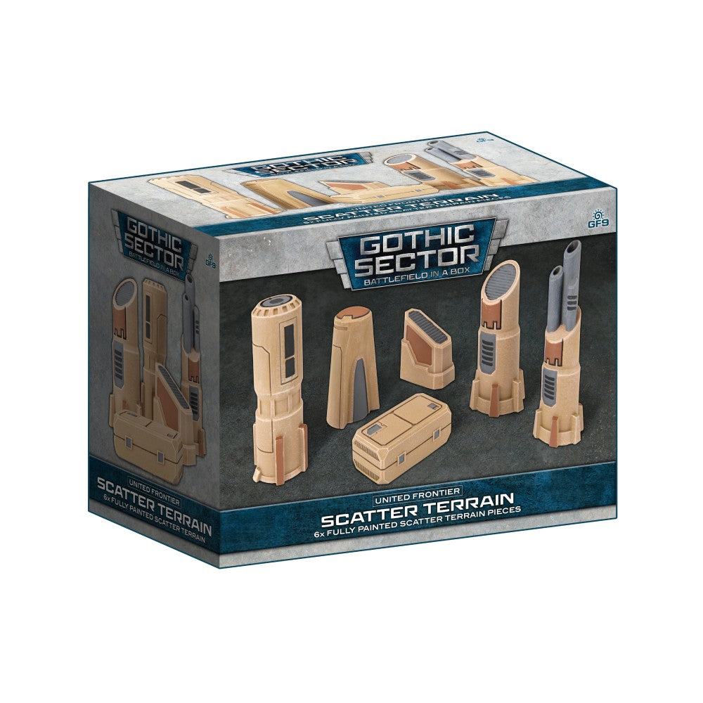 Battlefield in a Box: Gothic Sector  - United Frontier: Scatter Terrain