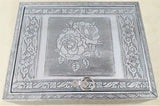 Jewelry Box - Silver Rose (25cm)