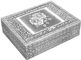 Jewelry Box - Silver Rose (25cm)
