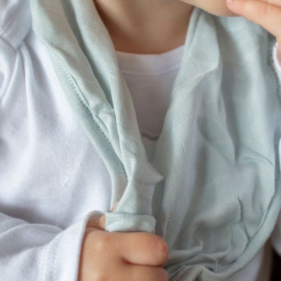 Little Bamboo Muslin Bib 2pk - Natural - Little Bamboo