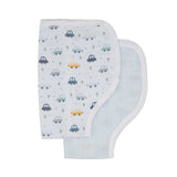 Burp Cloth 2pk - Beep Beep - All4Ella