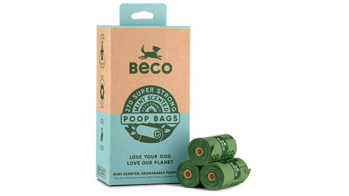 Beco Bags - Mint Scented (270 Bags)