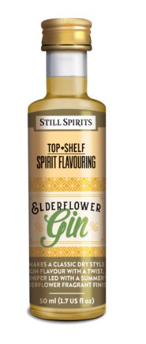 Elderflower-infused gin with floral notes, perfect for cocktails and summer gatherings.