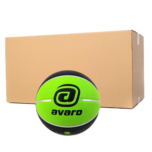 Avaro Club Basketball Green Sz7 Carton (25)