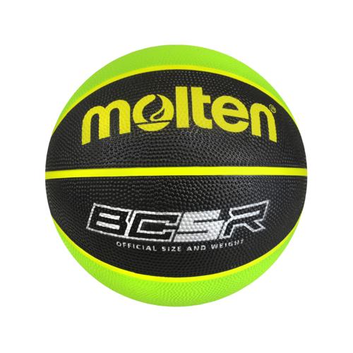 Molten BCR Rubber Basketball Black/Green – Size 5