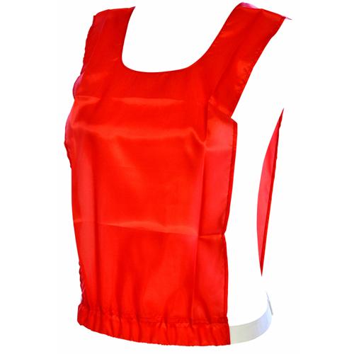 Red Nylon Training Bibs – XS