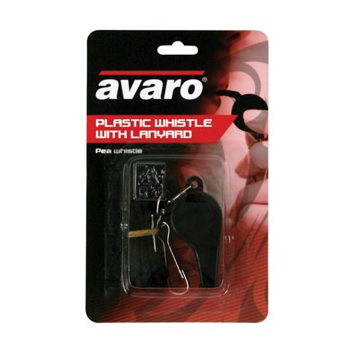 Plastic Whistle with Lanyard