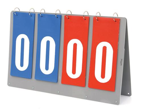 Fold up Scoreboard