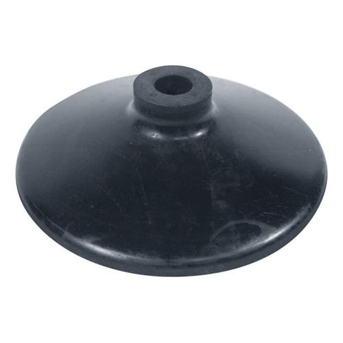 Black Round Rubber Base