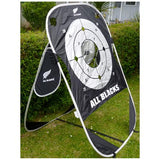 All Blacks Passing Target – 1.6m x 1.0m Includes carry bag and pegs 1.6m x 1.0m