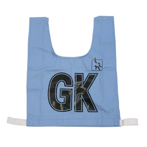 Elastic Senior Bibs – Sky/Black