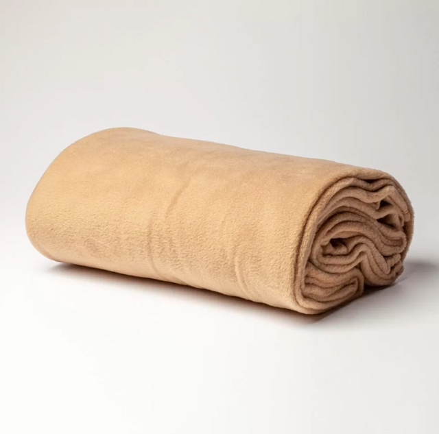 Luxurious King Polar Fleece Blanket in 350gsm, extra-large, soft, anti-pill, machine washable for ultimate cozy comfort.