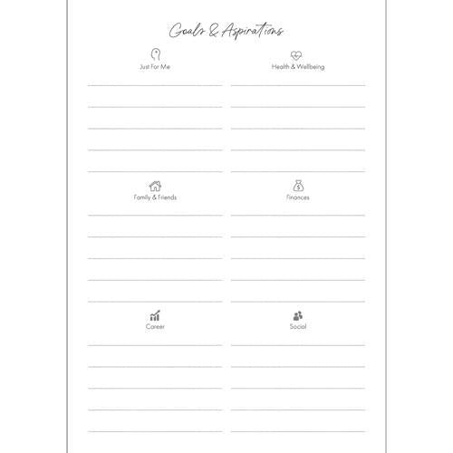 Undated A5 Day-Per-Page Wiro Designer Planner Collins