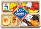 Melissa & Doug - Wooden Food Groups