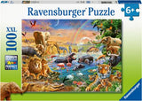 Ravensburger Savannah Jungle Waterhole Puzzle 100 Pieces