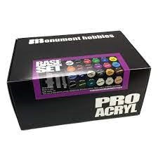 Monument Pro Acryl Sets - 24 Colour Base Set  - 24 Colors