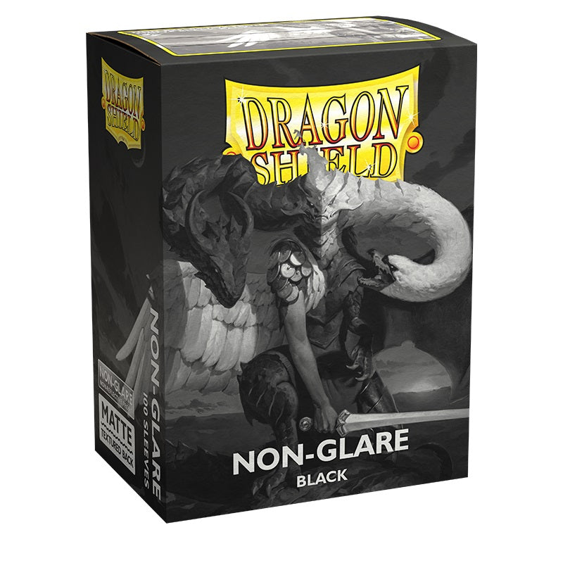 Dragon Shield: Non-Glare Sleeves  - Matte  - Black