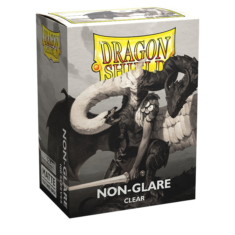 Dragon Shield: Non-Glare Sleeves  - Matte  - Clear