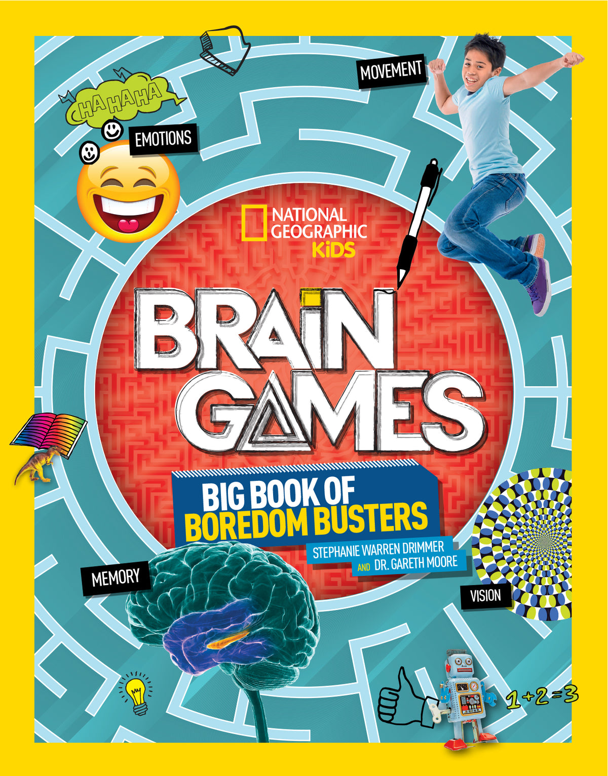 Brain Games: Big Book of Boredom Busters (National Geographic Kids: Disney)