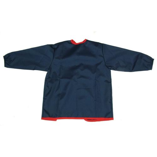 SILLY BILLYZ WATERPROOF PAINTING APRON NAVY 0-3YRS