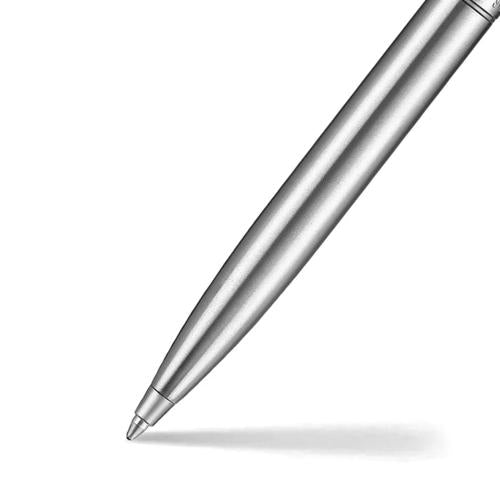 SHEAFFER SENTINEL BRUSHED CHROME/CHROME TRIM BALLPOINT PEN