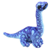 Finger Puppet - Brontosaurus (Blue) - Puppet Co.