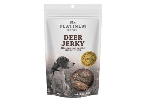 Dog Treat NZ Natural - Deer Jerky 90g