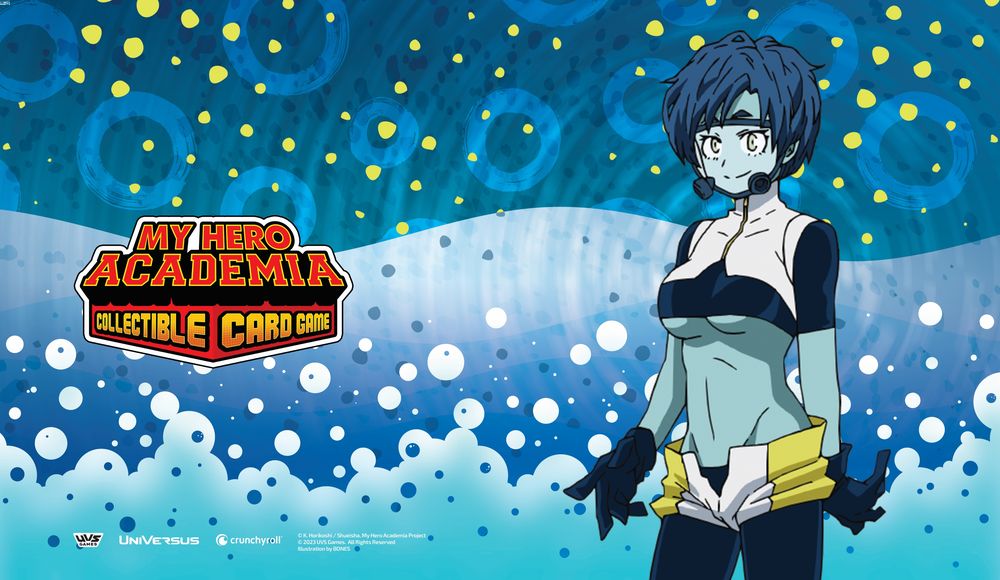 UniVersus Playmat: My Hero Academia  - Undaunted Raid  - Bubble Girl