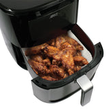 AVANTI Disposable Air Fryer Inserts - pack of 100, unbleached, BPA-free, oil-proof liners for easy cooking and cleanup.