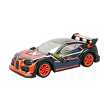 Remote-controlled toy car with dynamic color-changing lights, exciting sounds, and sleek urban design for kids aged 5 and up.