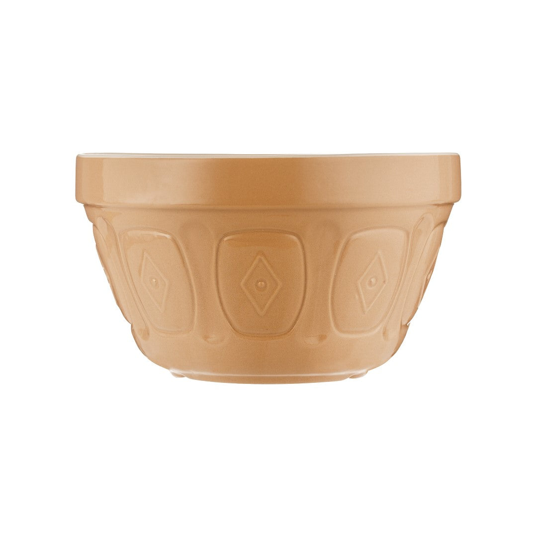 Mason Cash Cane Pudding Basin, 16cm, durable for steaming and serving puddings, featuring a vented base and classic shape.