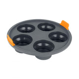 BAKEMASTER 5 Cup Air Fryer Insert in reinforced silicone, ideal for frittatas and cupcakes while protecting your fryer.