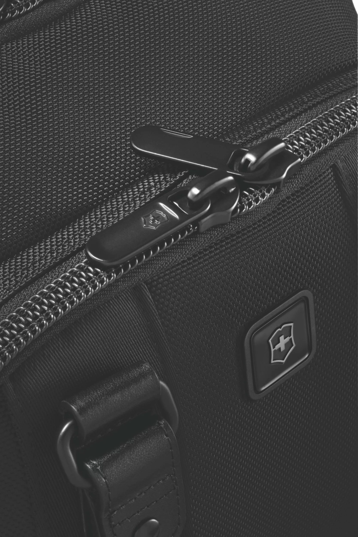 Victorinox Lexicon Professional Bellevue 17 Backpack in black, designed for professionals with laptop storage and organizational pockets.