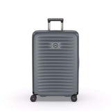 Sleek green VICTORINOX Airox Advanced Medium Hardside Case with compression straps and expandable capacity for effortless travel.