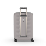 VICTORINOX Airox Advanced Medium Hardside Case in white, featuring durable polycarbonate and expandable 75-90L capacity.