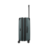 VICTORINOX Spectra 3.0 Medium Hardside Case in Storm, eco-friendly, expandable, 8-wheel design for smooth travel.