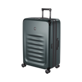 VICTORINOX Spectra 3.0 Large Hardside Case in Storm, eco-friendly, expandable, 8-wheel spinner for effortless travel.