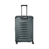 VICTORINOX Spectra 3.0 Large Hardside Case in Storm, eco-friendly, expandable luggage with dual-spinner wheels and secure interior.