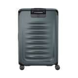 VICTORINOX Spectra 3.0 Large Hardside Case in Storm, eco-friendly, expandable luggage with 8-wheel spinner system for easy travel.