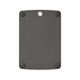 Epicurean All-in-One Cutting Board in slate, 37x28 cm, features a juice groove, non-slip feet, and is dishwasher safe.