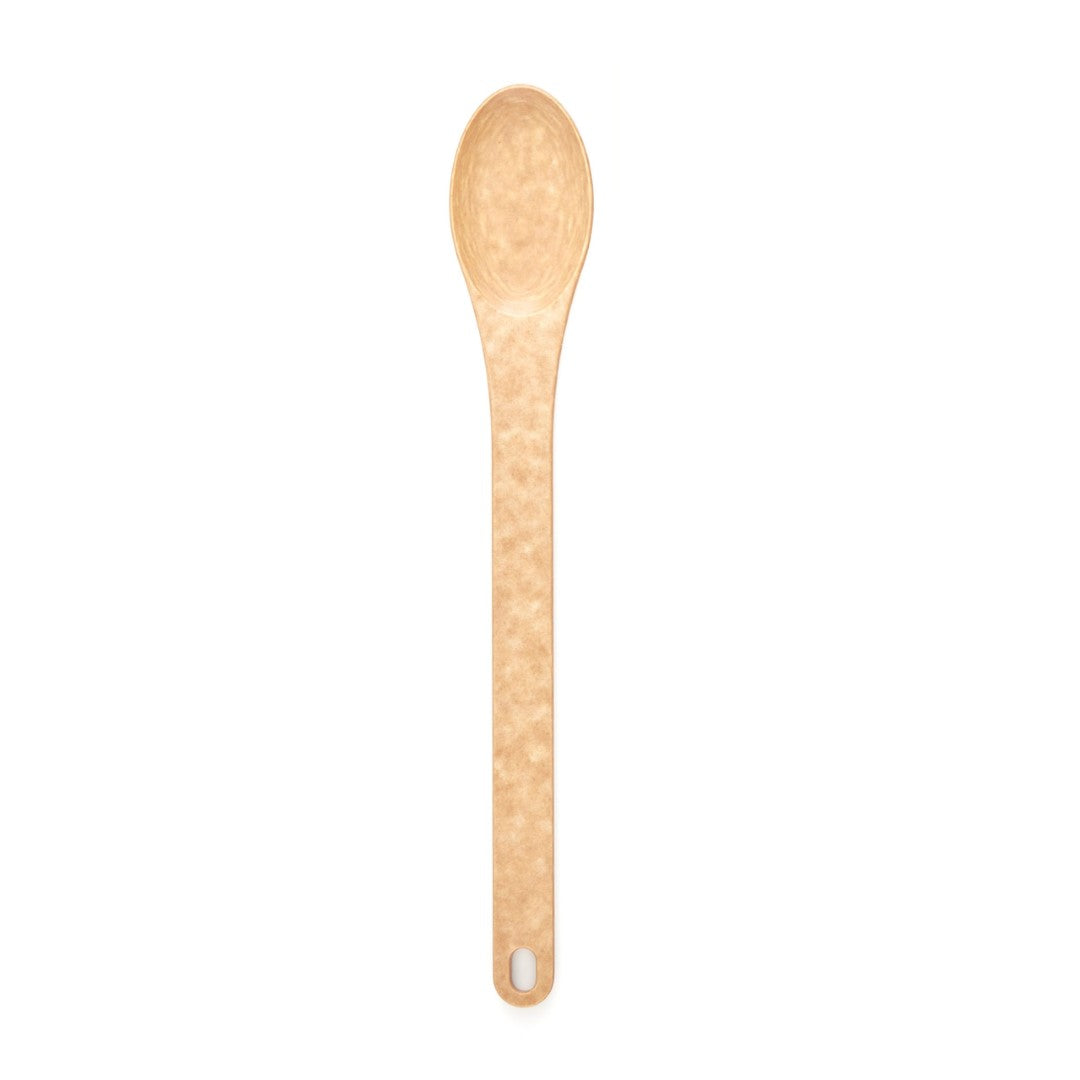 Natural finish Epicurean Small Spoon, 33 x 0.6 cm, versatile for stirring and serving, safe for non-stick cookware, dishwasher safe.