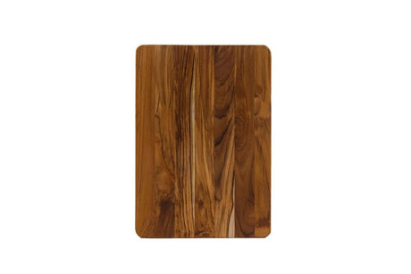 Essential Teakhaus cutting board, measuring 40 x 28 x 1.4cm, perfect for all your food prep needs.