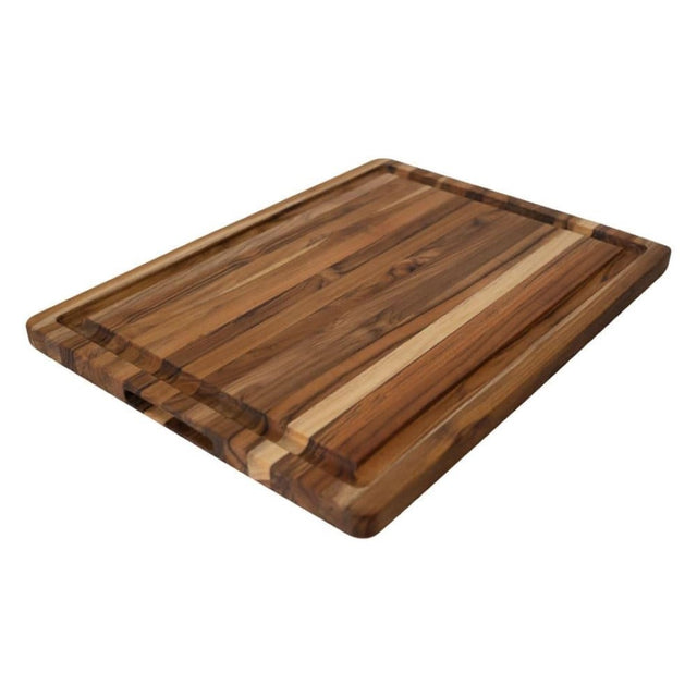 Stylish Teakhaus Scandi BBQ board, 51 x 38 x 2.5 cm, perfect for grilling, slicing, and marinating meats and veggies.