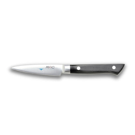 MAC Professional PKF-30 paring knife with a 3.25" blade, ideal for precision peeling and intricate kitchen tasks.