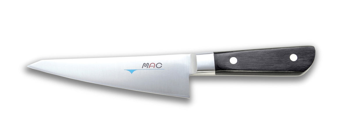 MAC Professional BON-60 boning knife with a sturdy 15.5cm blade for precision cutting around bones.