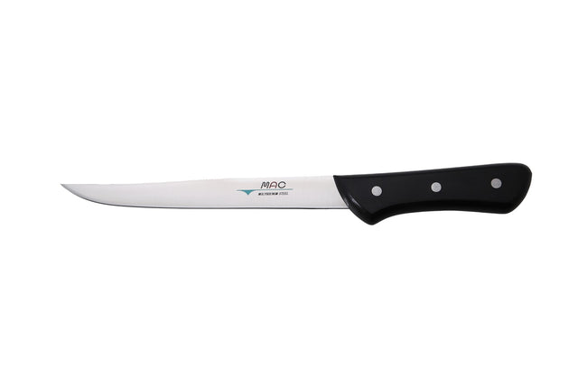 MAC Chef BNS-80 Fishing/Fillet Knife, 20cm, with robust blade, oversize handle for grip, ideal for filleting and butchering.