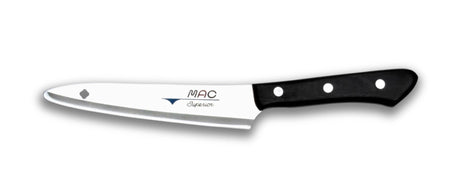 High-quality MAC Superior SP-50 paring knife (12.5cm) with lightweight design, precise blade, and ergonomic upswept handle.