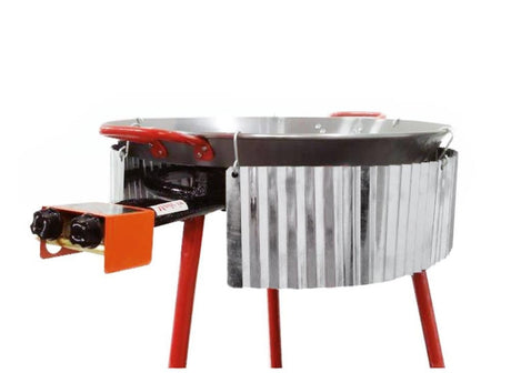 Garcima Wind Shield for 30-90cm burners, protecting outdoor chefs from wind for steady flames and hassle-free cooking.