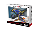 SILVERLIT FLYBOTIC - SONIC EVO, a durable EPP foam flying plane with 2.4GHz control, perfect for kids 8+ and easy to operate.