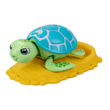 Interactive Silverlit Rescue Turtle toy with healing shell, responsive lights and sounds, and egg-laying feature for imaginative play.